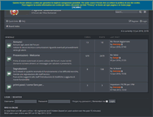 Tablet Screenshot of forum.carlozampa.com